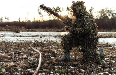 Novritsch 3D GHILLIE SUIT Camouflage Jacket - Everglade - obrazek 8