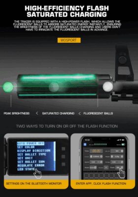 WST X3600 TRACER (Bluetooth Chrono) Unit Suppressor – Black - obrazek 7