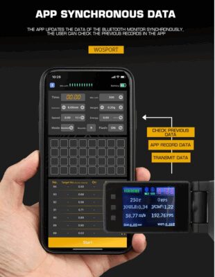 WST X3600 TRACER (Bluetooth Chrono) Unit Suppressor – Black - obrazek 9