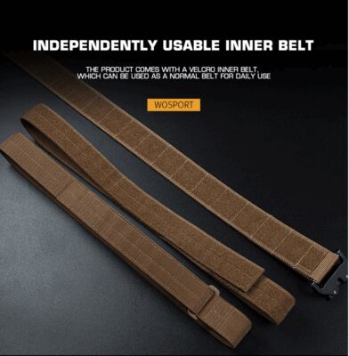 WST SPECIAL COMBAT MOLLE Tactical Belt – Coyote - obrazek 6