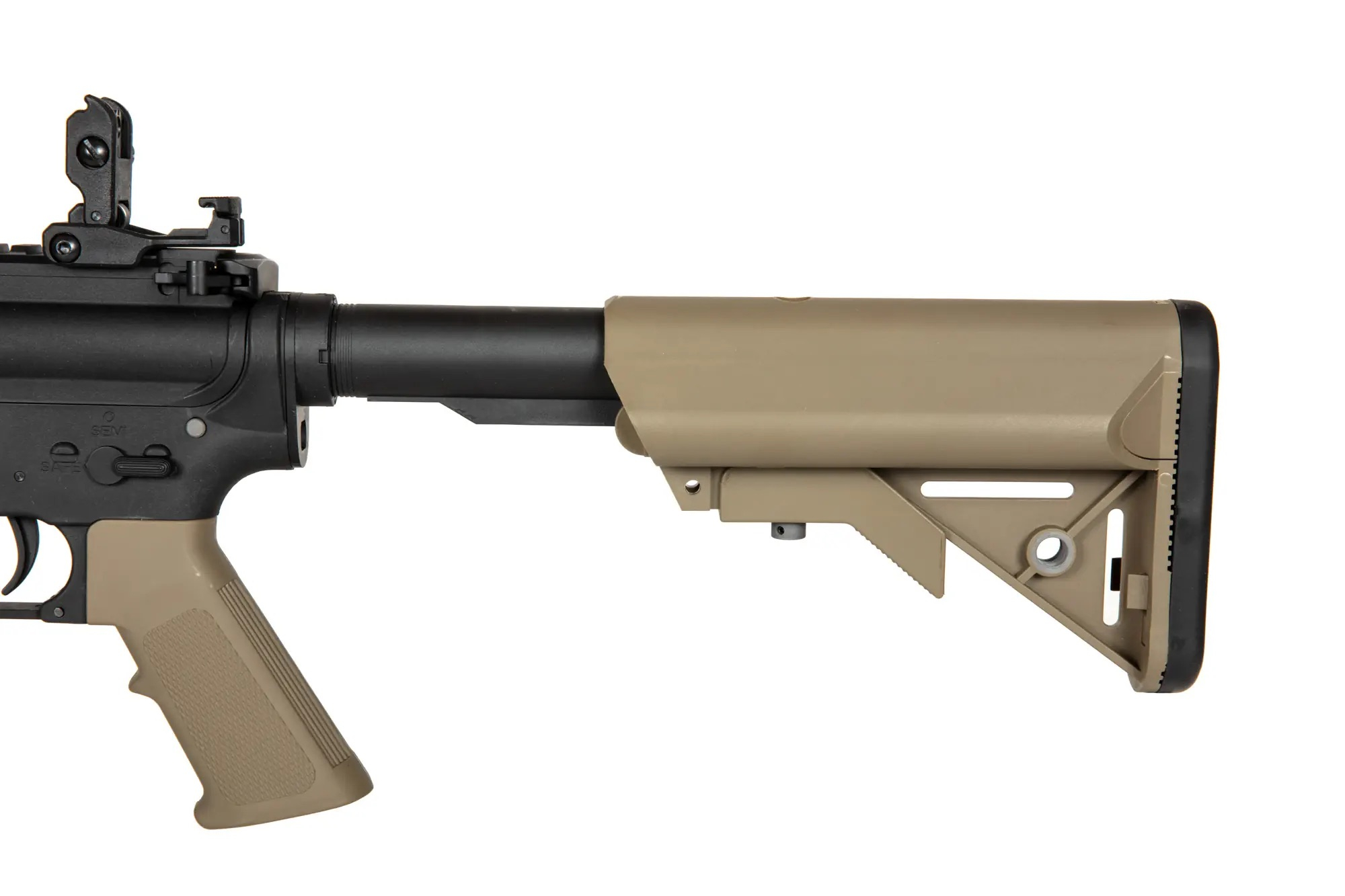 SA M4 Carbine M-LOK (SA-F03 FLEX(TM) Gen2) - Black / Tan OD-A-SPARMS186-TAN asgbox.pl SA M4 Carbine M-LOK (SA-F03 FLEX(TM) Gen2) - Black / Tan - obrazek 8