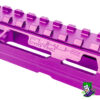 CTM FUKU-2 CNC Upper Set V2 for AAP-01, CUTOUT (Long) - Violet / Green OD-A-CTM0037-VGR asgbox.pl