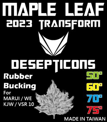 ML GBB / VSR Hop-up Bucking DECEPTICONS, 60 Shore - Yellow - obrazek 7