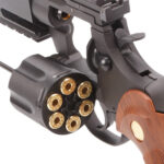 King Arms PYTHON 357 EVIL V2 Gas Revolver - Grey / Wood - obrazek 6