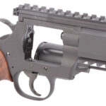 King Arms PYTHON 357 EVIL V2 Gas Revolver - Grey / Wood - obrazek 8