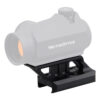 VO 0.83" Profile CANTILEVER T1 / Maverick RIS Riser Mount - Black OD-A-MAV-P08 asgbox.pl