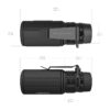 VO PARAGON 8x42 Monocular - Black OD-A-SCMO-01 asgbox.pl