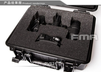 FMA PVS-31 NVG Dummy Replica, without Illumination - Black - obrazek 7