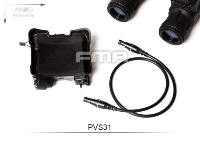 FMA PVS-31 NVG Dummy Replica, without Illumination - Black - obrazek 9