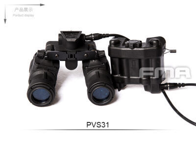 FMA PVS-31 NVG Dummy Replica, without Illumination - Black - obrazek 10