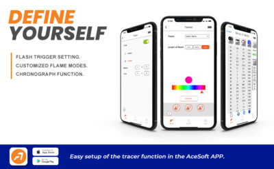 AceTech BIFROST BT (Bluetooth Chrono) Tracer Unit - Black - obrazek 7
