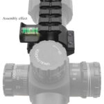 Scope ring w/ top rail and air bubble - obrazek 6