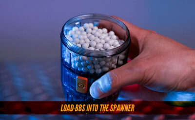 AceTech AceHive 40mm Gas Grenades, 80 BBs (2 pcs) and SPAWNER Loader - Transparent - obrazek 7