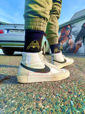 ANAREUS Socks (size. 41-46) - Black - obrazek 10