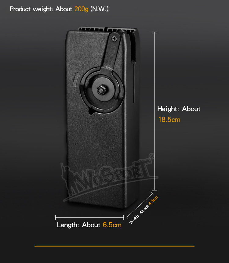 WST Lever Speedloader, 1000 BBs - Tan OD-A-WOSP179-TAN asgbox.pl WST Lever Speedloader, 1000 BBs - Tan - obrazek 6