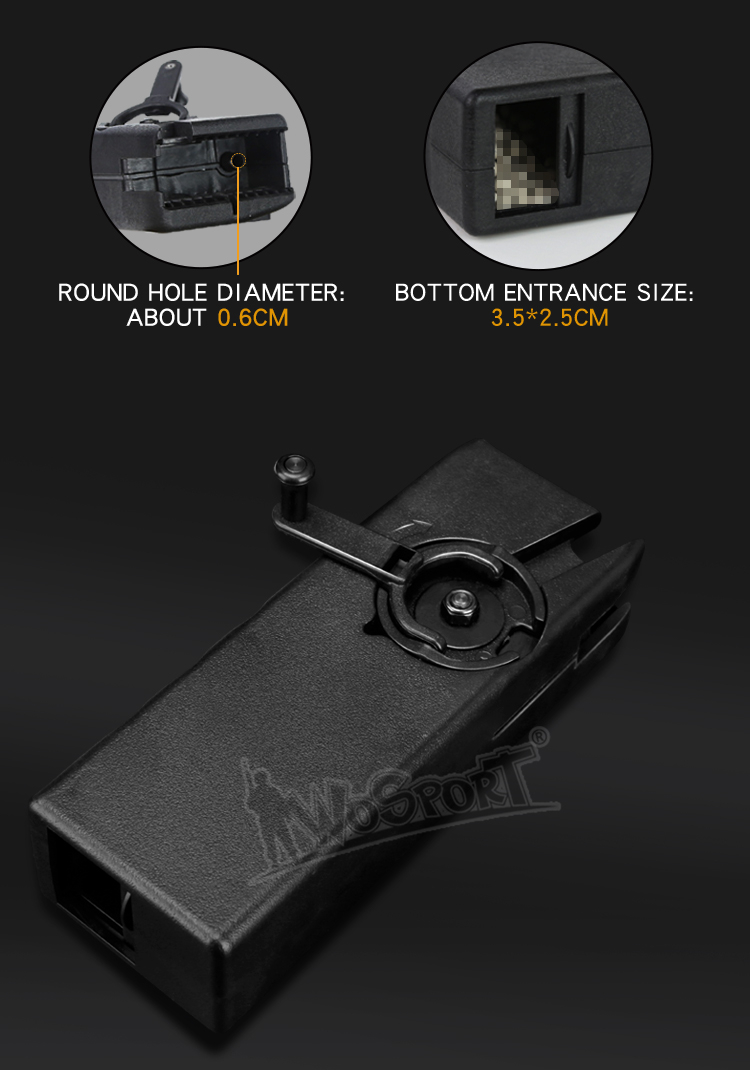 WST Lever Speedloader, 1000 BBs - Tan OD-A-WOSP179-TAN asgbox.pl WST Lever Speedloader, 1000 BBs - Tan - obrazek 7