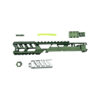CTM FUKU-2 CNC Upper Set V2 for AAP-01, CUTOUT (Long) - Army Green / Silver OD-A-CTM0037-ODSV asgbox.pl CTM FUKU-2 CNC Upper Set V2 for AAP-01, CUTOUT (Long) - Army Green / Silver OD-A-CTM0037-ODSV asgbox.pl