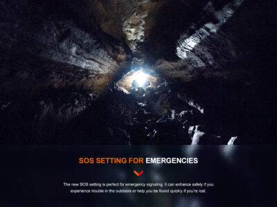 Fenix PD40R V3.0 Rechargeable LED Torch - obrazek 8