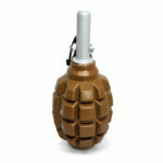 PYROSOFT Pyro-F1G Airsoft Hand Grenade (Peas) - Brown - obrazek 9