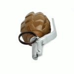 PYROSOFT Pyro-F1G Airsoft Hand Grenade (Peas) - Brown - obrazek 10