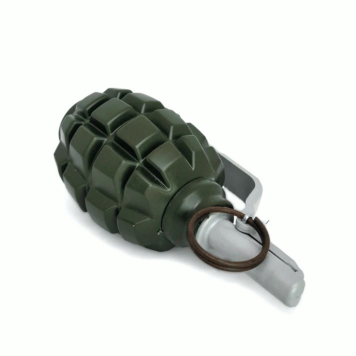 PYROSOFT Pyro-F1M Airsoft Hand Grenade (Chalk) - Green OD-A-Pyro-F1M asgbox.pl PYROSOFT Pyro-F1M Airsoft Hand Grenade (Chalk) - Green - obrazek 8