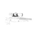 VO CANT 0MOA 34mm One-Piece Scope Mount - Black - obrazek 10