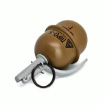 PYROSOFT 12x Pyro-5G Airsoft Hand Grenade (Peas) - Brown - obrazek 10