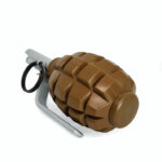 PYROSOFT 8x Pyro-F1G Airsoft Hand Grenade (Peas) - Brown - obrazek 7