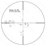 VictOptics S4 3-12x40 SFP Riflescope - Black - obrazek 10