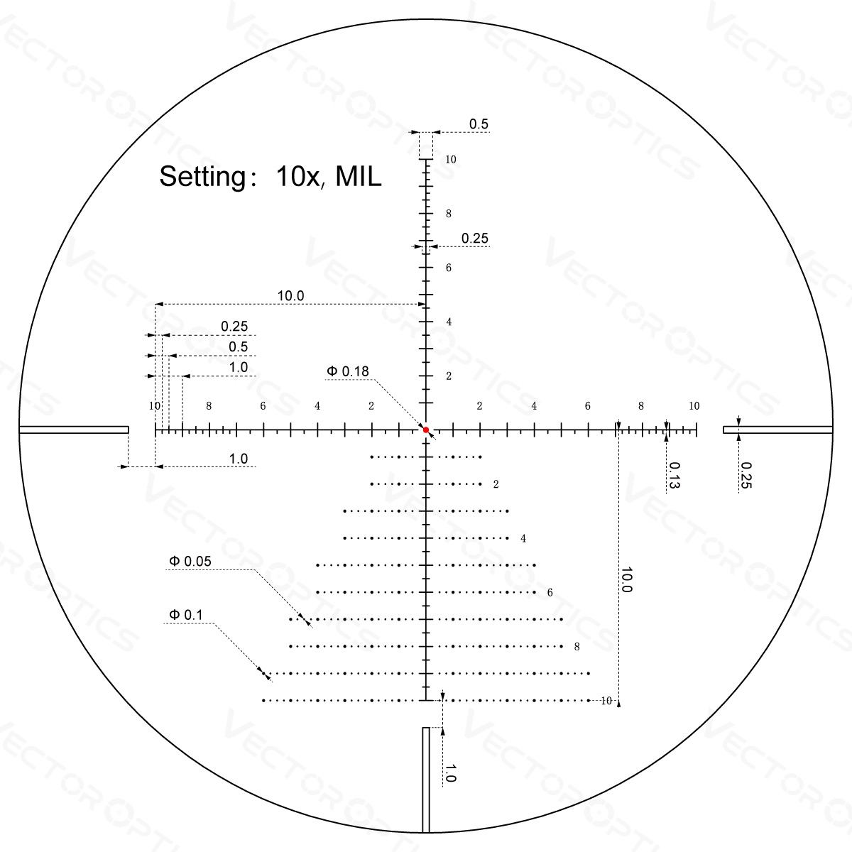 VO VEYRON 6-24x44IR SFP Riflescope - Black OD-A-SCOL-49 asgbox.pl VO VEYRON 6-24x44IR SFP Riflescope - Black - obrazek 8