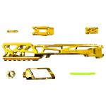 CTM FUKU-2 Skeleton CNC Upper Set for AAP-01 - Electroplated Gold - obrazek 7