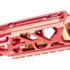 CTM FUKU-2 Skeleton CNC Upper Set for AAP-01 - Red / Gold OD-A-CTM0053-RGD asgbox.pl