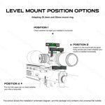 VO ACD Bubble Level for Mounting Ring Gen2 - Black - obrazek 10