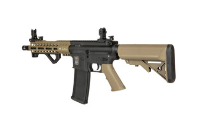 SA M4 CQB M-LOK HAL ETU(TM) (SA-C17 CORE(TM)) - Black/Tan - obrazek 6