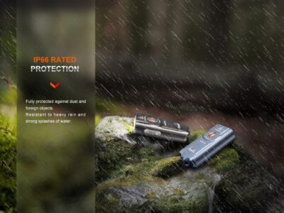 Flashlight Fenix E03R V2.0 - Grey - obrazek 10