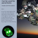 EARMOR F101 Stealth Identification Beacon (Green/White/IR Light) - Coyote Brown - obrazek 9