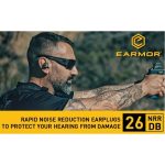 EARMOR M20T Bluetooth Earplugs Hearing Protection - Black - obrazek 10
