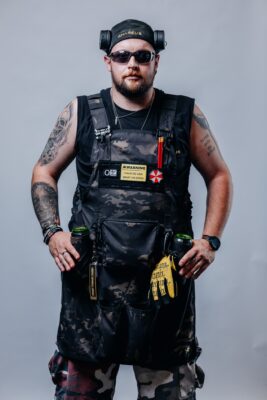 ANAREUS Tactical Grill Apron GrillCommander, Laser-cut - VZ95 - obrazek 10