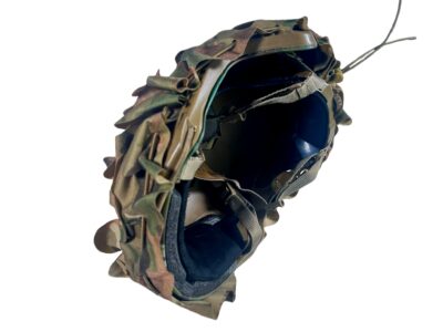 ANAREUS 3D Universal Camouflage Helmet Cover, Laser-Cut - MC - obrazek 7