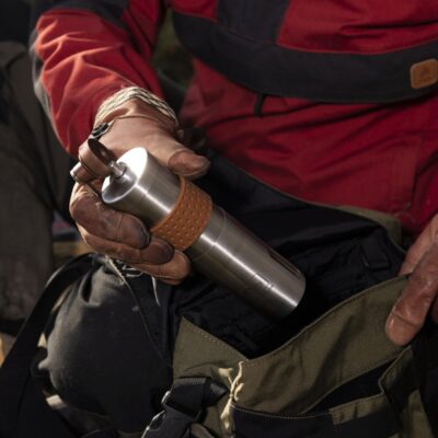 HELIKON Hand Coffee Grinder CAMP - Stainless steel AC-HCG-SS-15 asgbox.pl