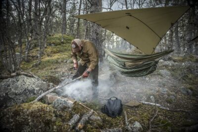 HELIKON Bivouac Tent SUPERTARP(R), Small - Brown - obrazek 7