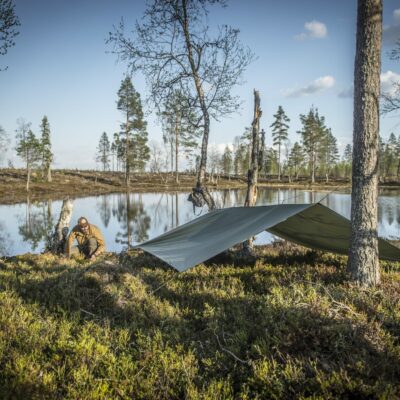 HELIKON Bivouac Tent SUPERTARP(R), Large - Taiga Green PO-STP-PO-09 asgbox.pl