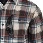 HELIKON Shirt GREYMAN, Long Sleeve - Green/Blue - obrazek 6
