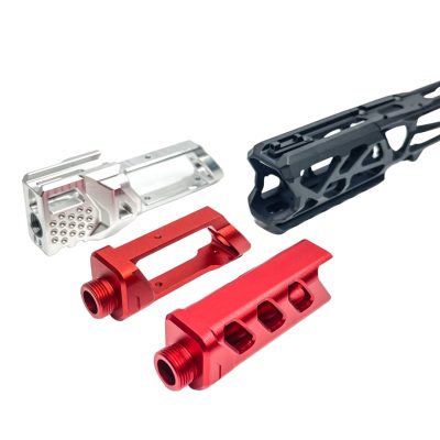 CNC Upper Set for AAP01 CTM FUKU-2 Skeleton - Black/Red CTM0053-BKR asgbox.pl