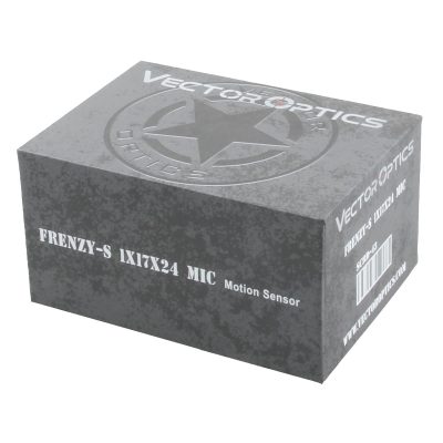 FRENZY-S 1x17x24 MOS (Multi Reticle) Red Dot Sight - Black SCRD-M43 asgbox.pl
