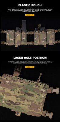WST Split Tactical Chest Rig Alpha – Coyote - obrazek 6