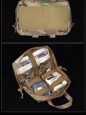 WST SCARAB Tactical MOLLE Back Panel – Black - obrazek 7