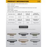 WST Fanny Pack MOLLE Adapter Panel, Large (6 Rows) – Coyote - obrazek 6