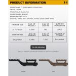WST T1 HYDRA MOUNT, Low RIS / Guide Rail – Tan - obrazek 7