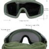WST Desert Storm Goggles, 3 Lenses set - Black OD-A-WOSP35-BK asgbox.pl